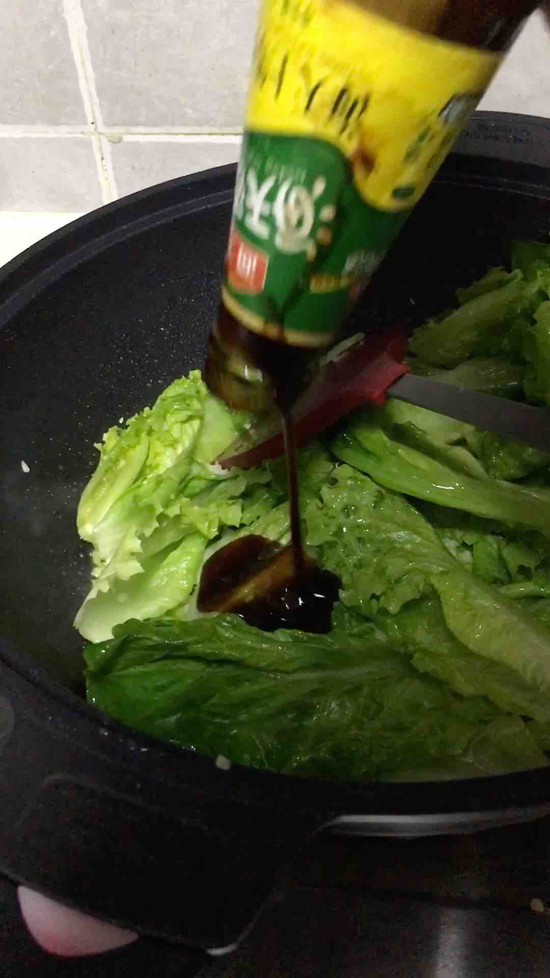蚝油蒜泥生菜