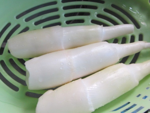 虾仁茭白炒毛豆
