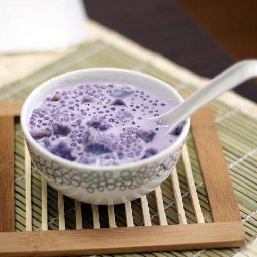 紫薯椰浆西米露