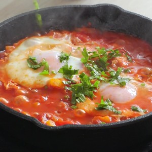 地中海番茄炖蛋的家常做法